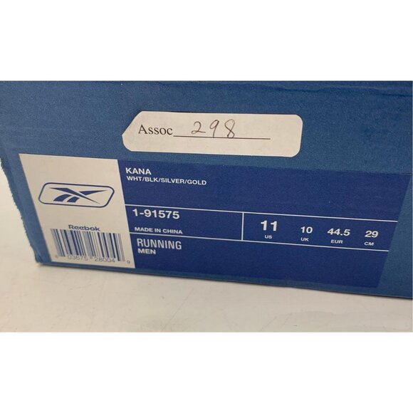 Reebok Running Sneaker Shoes Size 11 RB 312 Black / White ~ NIB main image 5
